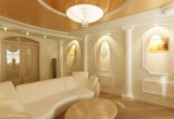 Полуколонна - простой, но элегантный дизайнерский прием