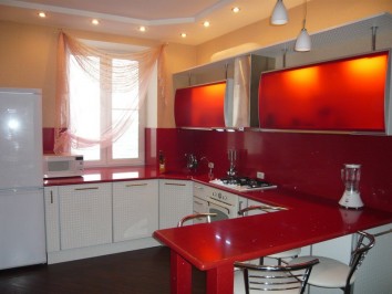 Столешницы для кухни - Аглокварцит T612 ROSSO STARDUST(242) - апрель 2009
