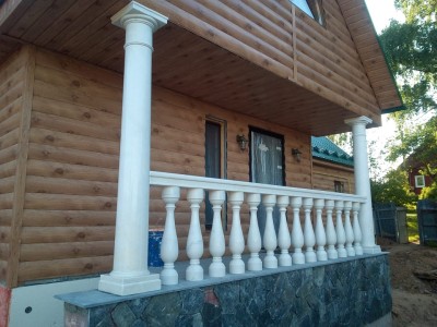 Колонны. Балясины. Перила - Мрамор ПОЛОЦКИЙ(3379) - июнь 2019