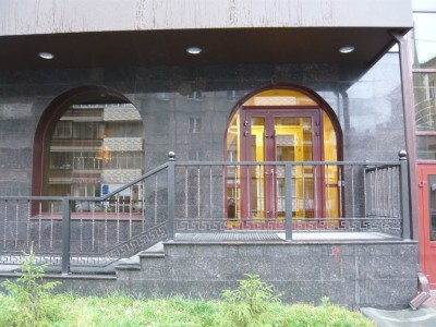 Крыльцо, лестница и облицовка стен - Гранит TAN BROWN(3649) - ноябрь 2010