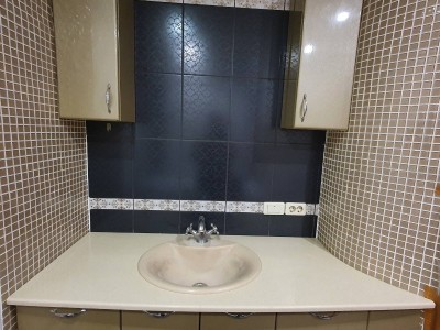 Столешница в ванную радиусная - Аглокварцит 3200 PANNA COTA(5617) - март 2021