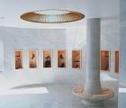 Колонна и облицовка стен и пола - Мрамор BIANCO CARRARA(1127)
