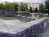Облицовка стен фонтана - Гранит МАГНЕЗИТ КАРАГАЙСКИЙ(5983)