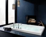 Облицовка стены и джакузи - Аглокварцит BRISTOL BLUE(7466)