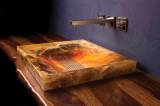 Столешницы для ванной - Оникс AMBER ONYX