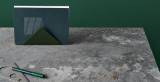 Столешница - Аглокварцит  4033 RUGGED CONCRETE()