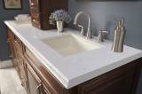 Столешницы для ванной - Аглокварцит BIANCO CARRARA EQTM 013(6453)