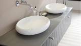 Столешницы для ванной - Аглокварцит CO 6 METROPOLIS GREY(7294)