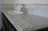 Столешницы для ванной - Мрамор BIANCO CARRARA(626)