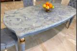 Столы - Аглокварцит AZUL IMPERIALE EQPM 025(6460)