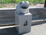 Урна из камня